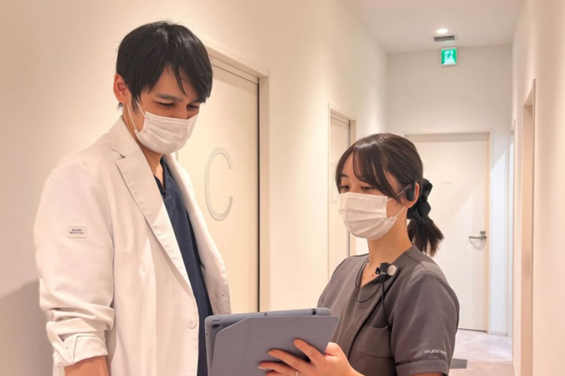 看護師スタッフとの連携し診療を行っております